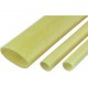 Protectie tub fibra sticla siliconat termorezistent protectie temperaturi mari -60°C/+250°C ø12mm #YIL-473